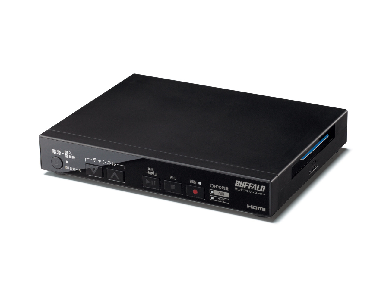 BUFFALO コンパクト HDDレコーダー DVR-1C2 500G - 映像機器