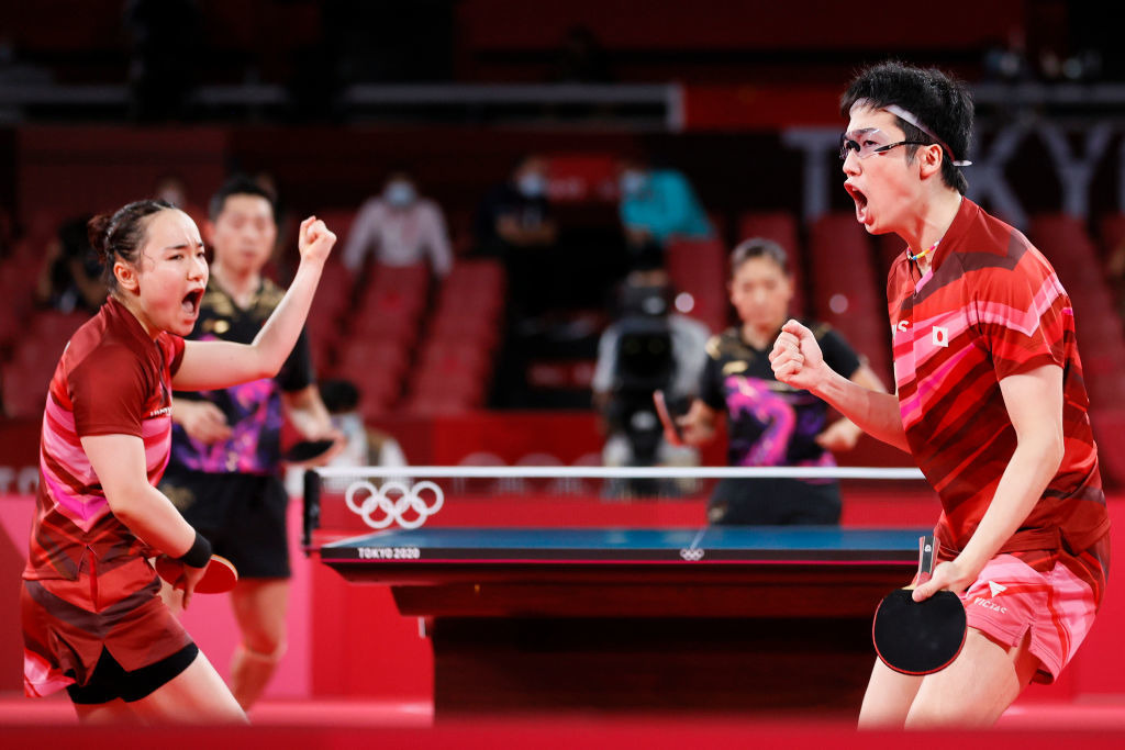 中国に勝利の卓球混合ダブルス決勝 視聴率は24 6 Rbb Today