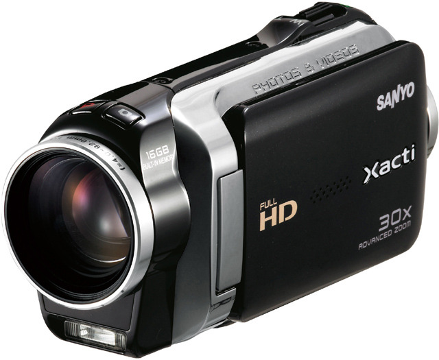 1周年記念イベントが ニューライフストアSANYO ハイビジョン対応デジタルムービーカメラ Xacti ザクティ DMX-HD2 K ブラック 