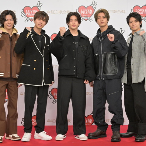 【NHK紅白】King＆Prince、5人そろって最後の紅白は「迫力あるパフォーマンスにしたい！」 画像