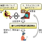 富士通と名大、「振り込め詐欺誘引通話検出技術」の実証実験を岡山県で開始 画像