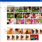 米マイクロソフト、「SkyDrive」に写真の時系列表示機能を追加 画像