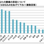 腰痛の原因、第1位は「運動不足」 画像