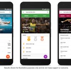 Google検索アプリ、リオ五輪の情報を網羅的にピックアップできるUIに変更 画像