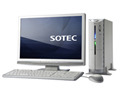 オンキヨー、「SOTEC」ブランドのスリムタワー型デスクトップPCの春モデルを2シリーズ4モデル 画像