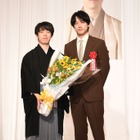 坂口健太郎、藤井聡太竜王に祝辞！「普段、撮影をするよりも緊張しています」 画像