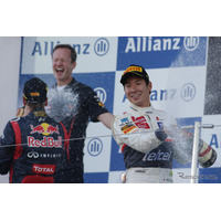 小林可夢偉、母国で表彰台　F1速報 画像