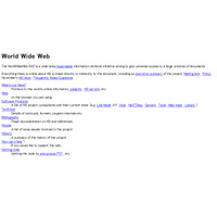 World Wide Webが20周年……CERN、最古のWebページを復元 画像