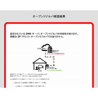 JPCERT/CC、オープンリゾルバの確認ができるサイトを公開 画像