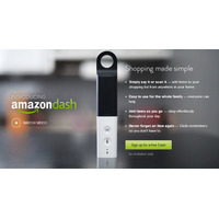 Amazon、バーコードをスキャンするだけで注文できる小型専用デバイス「Amazon Dash」……「AmazonFresh」と連動 画像