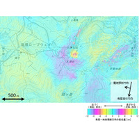 箱根山の火山性地震、回数増える……大涌谷で隆起を観測 画像