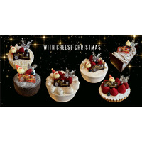 チーズスイーツ専門・WITH CHEESEでクリスマスケーキの予約受付中 画像