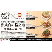 かっぱ寿司、門崎熟成肉監修の「ハンバーグにぎり」新発売 画像