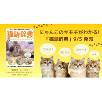 「ニャッ」＝「オッス！」！？Gakkenが新装版『猫語辞典』を発売 画像