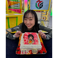 33歳誕生日迎えた須田亜香里、『熱闘Mリーグ』特製の激かわケーキに喜び「イラスト可愛すぎた」 画像