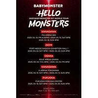 BABYMONSTER、初ワールドツアー日本公演の詳細を発表！ 前回ファンミと比べて2倍の規模 画像