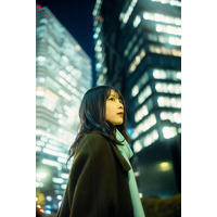 櫻坂46・森田ひかる、夜の東京でスタイリッシュな姿を披露！ 『B.L.T.』4月号の表紙・巻頭に登場 画像