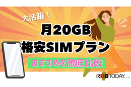 月20GBで十分！おすすめ格安SIMプランを徹底比較【2024年最新版】 画像