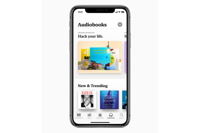 秋にはiBooksがApple Booksに生まれ変わる。オーディオブックも充実