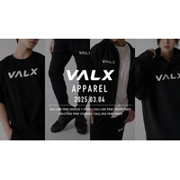 VALXアパレルから新ロゴを使用したユニセックスの商品が登場